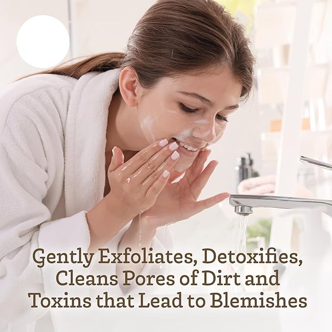 Southern Natural Dead Sea Mud & Charcoal Goat Milk Soap Bar – Face and Body Soap for Sensitive Skin with Peppermint Essential Oil, 4 oz (1 Bar)