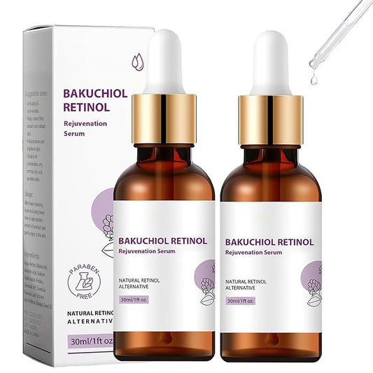 Venature Bakuchiol Retinol Serum, Retinol & Vitamin for Wrinkles Bakuchiol Face Serum Korean (2Pcs)