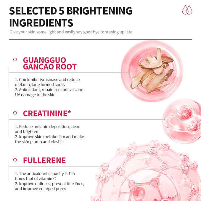 Australia Fullerene Face Serum 30ml / Anti-aging, Brighten Skin, Reduce Free Radical Damage to Skin, Hydrate Deeply, Improve Fine Lines, Strengthen Skin Barrier for a Radiant, Youthful Glow