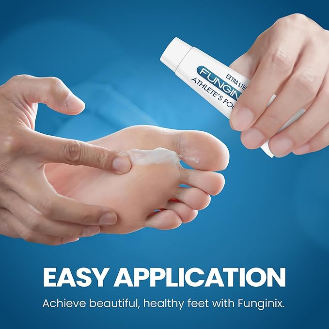 FUNGINIX AF Athletes Foot Cream - Topical Anti-Fungal Treatment, Eliminates Athlete's Foot Infections, Safe & Effective (3 Tubes)