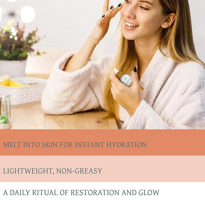 Ginger Orange Moisturizer Face Cream - With Reishi Mushroom, Arnica, Jojoba, Vitamin E, Shea Butter, Rose Water, and Arrowroot - Moisturizing, Anti Aging, and Hydrating