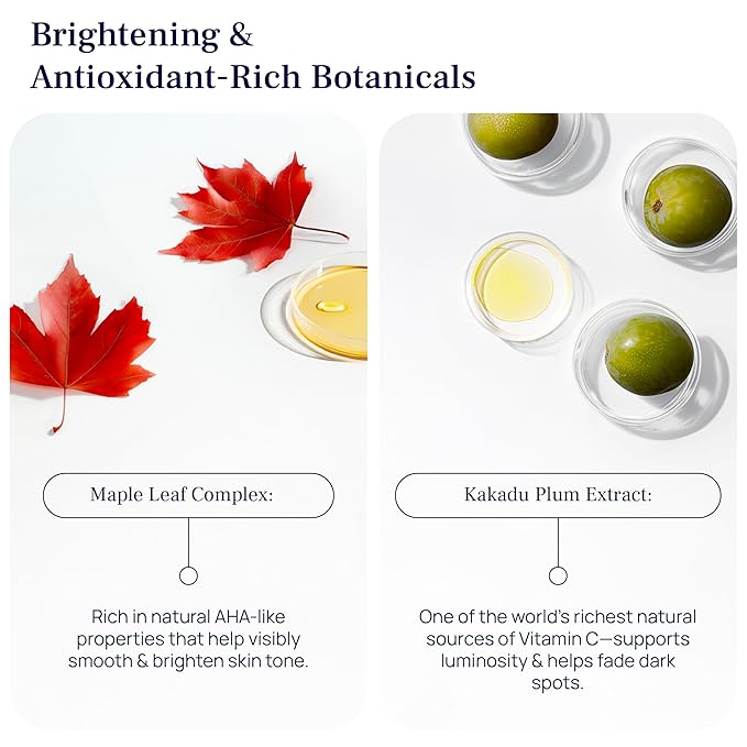 Even Glow - Organic Vitamin C Serum for Dark Spots on Face - Dark Spot Corrector, Dark Spot Remover for Face & Body - with Kakadu Plum Extract, Maple Leaf Extract, Aloe Leaf Juice & More - 1 Fl Oz