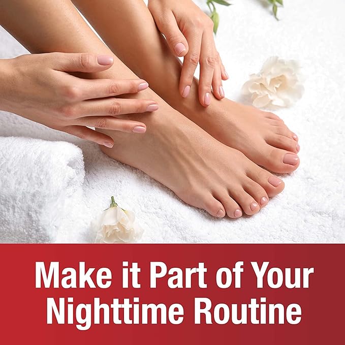 Kerasal Nighttime Intensive Foot Repair, Skin Healing Ointment for Cracked Heels and Dry Feet, 1 oz (Packaging May Vary)