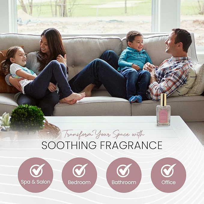 Brooklyn Fragrance Co. Arches Room Spray – Premium Peony & Prosecco Ombre Scent- Long lasting Fragrance for Home, Office or Bathroom – Air Freshener Rectangle Spray bottle – 100 ml