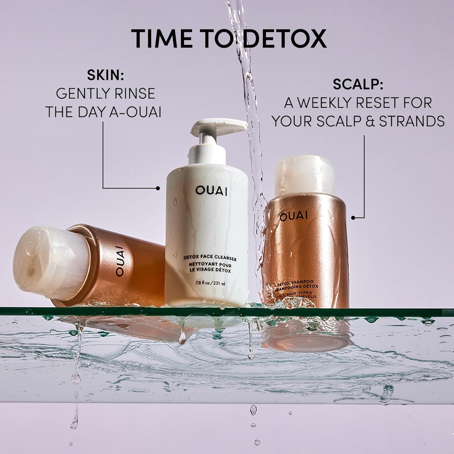 Detox Facial Cleanser with Glycolic Acid, Niacinamide & PHA – Deep Cleansing Face Wash for Sweat, Oil & Dirt – Gentle Exfoliating Cleanser for Post-Workout Skin – 7.8 fl oz