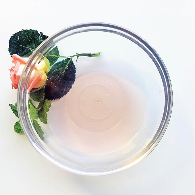 Body Wash, Rose and Peppermint, Natural Organic, Hydrating with Aloe Vera & Acaí Fruit Oil 8oz