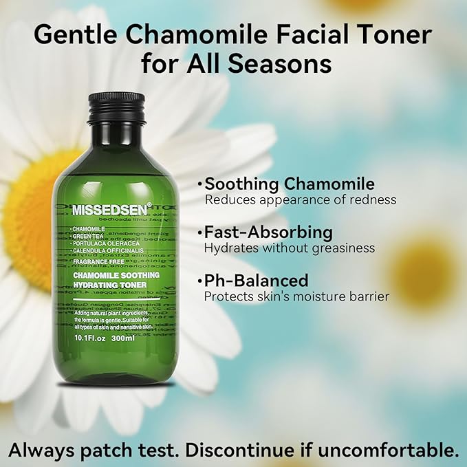 Facial Toner Hydrating Toner for Face Deep Moisturizing Skin Toner Refreshing for Sensitive, Dry, All Skin Types, Fragrance-Free Non Comedogenic 10.1Fl Oz (1)