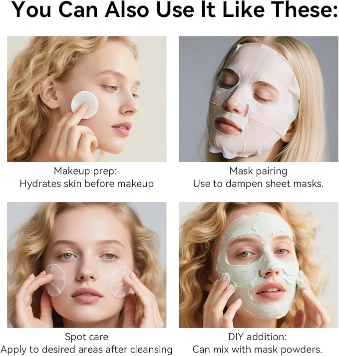 Facial Toner Hydrating Toner for Face Deep Moisturizing Skin Toner Refreshing for Sensitive, Dry, All Skin Types, Fragrance-Free Non Comedogenic 10.1Fl Oz (1)