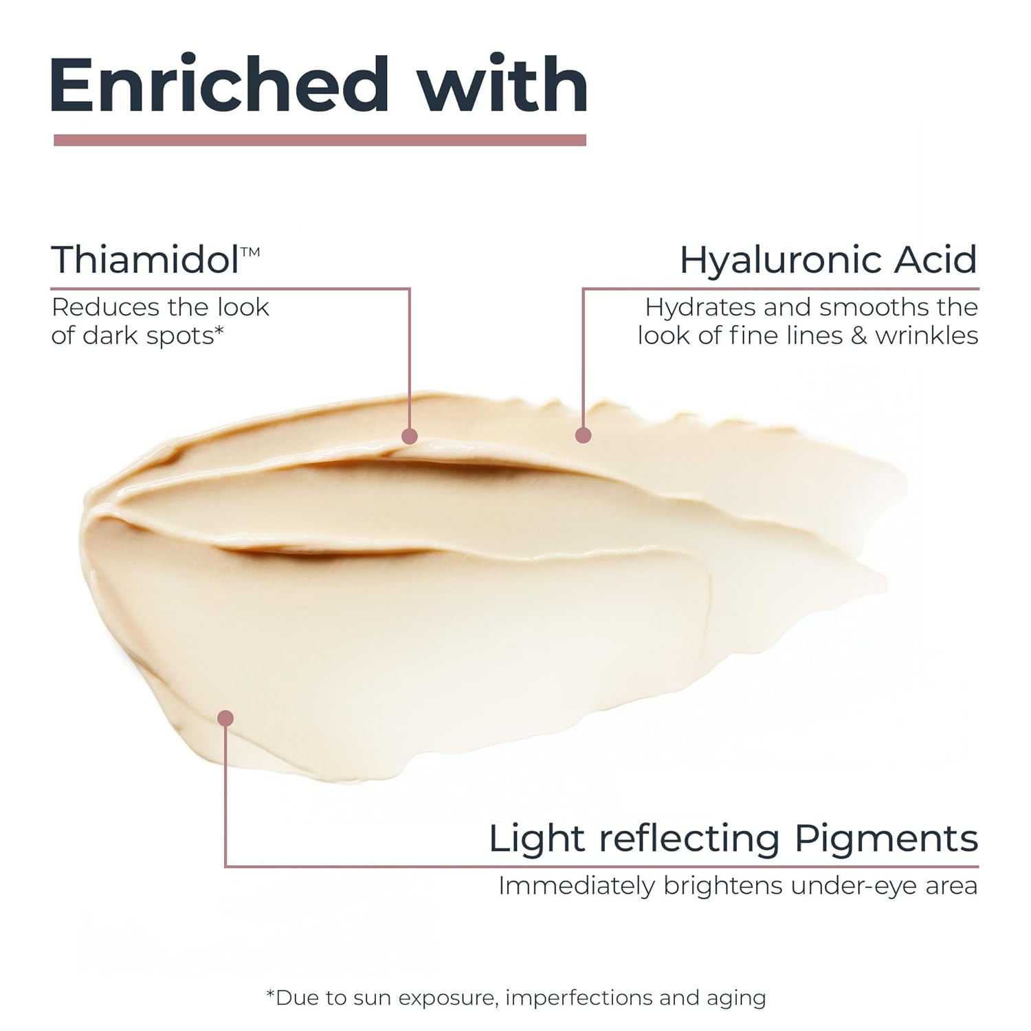 Radiant Tone Eye Cream – Dark Circle Corrector, 0.5 oz 👁️✨