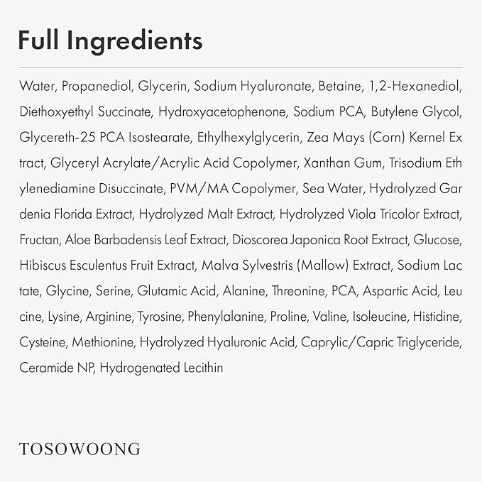 Hyaluronic Acid 3% Serum, 30,030ppm Sodium Hyaluronic Acid, Hydration, Moisture Boosting Facial Serum for Fine Lines & Wrinkles, Plump & Repair Dry Skin, Korean Skin Care, 30ml, 1.01 fl.oz.