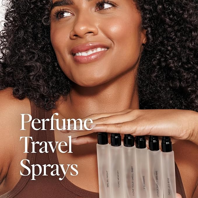 Dime Beauty Perfume Dans Les Bois, 0.34 oz / 10 ml - Travel Fragrance Spray, Feminine and Bold Scent, Hypoallergenic, Clean Perfume, Eau de Toilette For Women