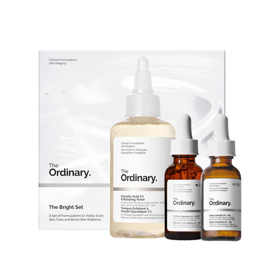 The Ordinary Bright Set – 3-Step Radiance Skincare Kit ✨🌿