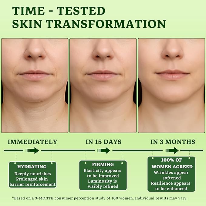 Tighten and Lift Neck Cream, Advanced Anti Wrinkle Face Cream with Retinol Collagen Hyaluronic Acid, AH-8 Multi-Peptides Anti Aging Neck Creams for Tightening and Firming for Women and Men, 1.7 Fl Oz‌