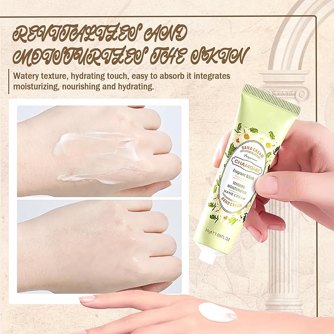 10PCS Hand Cream Gifts Set,Moisturizing Travel Size Hand Lotion for Dry Skin,Hydrating Small Hand Moisturizer for Women,Non-greasy Travel Handcream for Appreciation Gifts and Mom Gifts