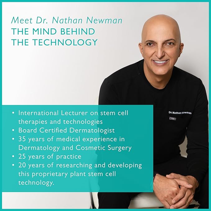 STEM Natural Intelligence RePure Foaming Cleanser, Luxury Exfoliating Face Wash for Women, Body and Facial Cleanser for Women, Skin Care with Dermatologist Developed & Tested Research, Face Exfoliator