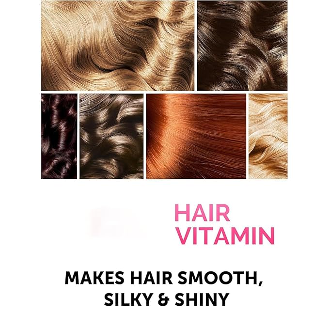 Hair Treatment Serum - 40 Hair Care Capsules - Hair Growth Serum - With Argan Macadamia & Avocado Oils - Vitamins A, E, & Pro B5 - Conditioner for Women & Men