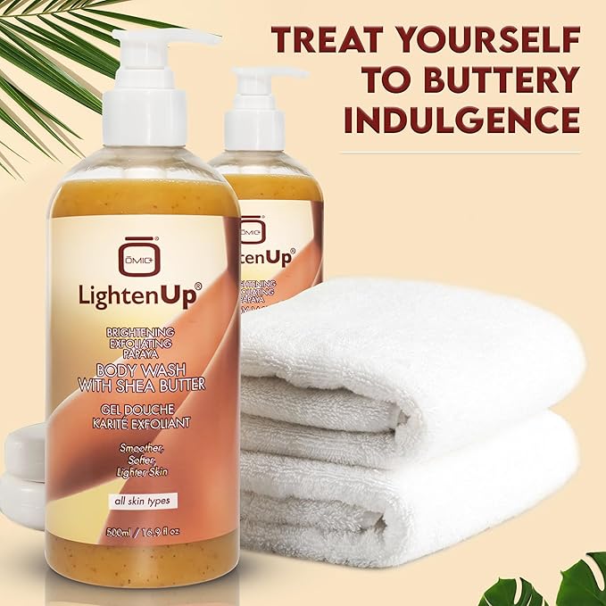 OMIC Lighten-Up LightenUp Plus Exfoliating Shower Gel 500 ml