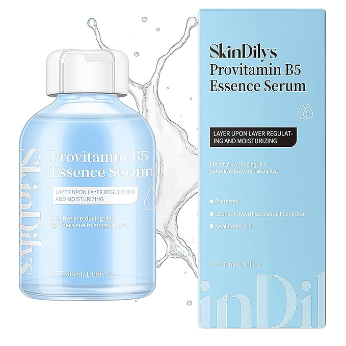 Australian Brand ProVitamin B5 Face Serum 30ml / Soothes, Hydrates, Calms Irritation, Strengthens Skin Barrier, Improves Elasticity, Brightens Tone, and Protects Against Environmental Stress