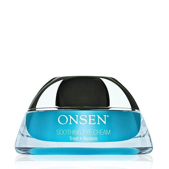 Onsen Secret Under Eye Cream Anti Aging Eye Cream Treatment Gel Sacred Japanese Hot Spring Minerals for Wrinkles and Dark Circles, Firming Eye Cream for Morning & Night (30 ml)