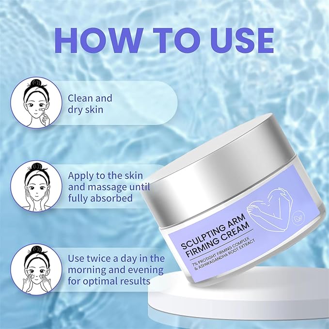 Arm Creams & Neck Cream for Tightening and Firming, Improve Loose Skin With Firming Complex & Ashwagandha Root Extract (2)