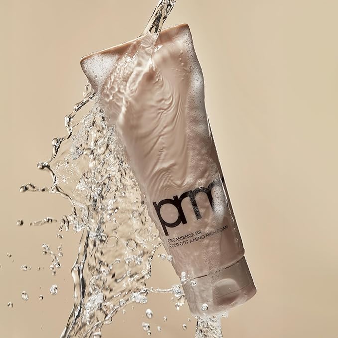 PRIMERA (PRMR Organience Amino Rich Foaming Facial Cleanser - Face Wash for Sensitive Skin, SkinBarrier Strengthening, Clinically Tested, 5.07 Fl Oz (150ml)