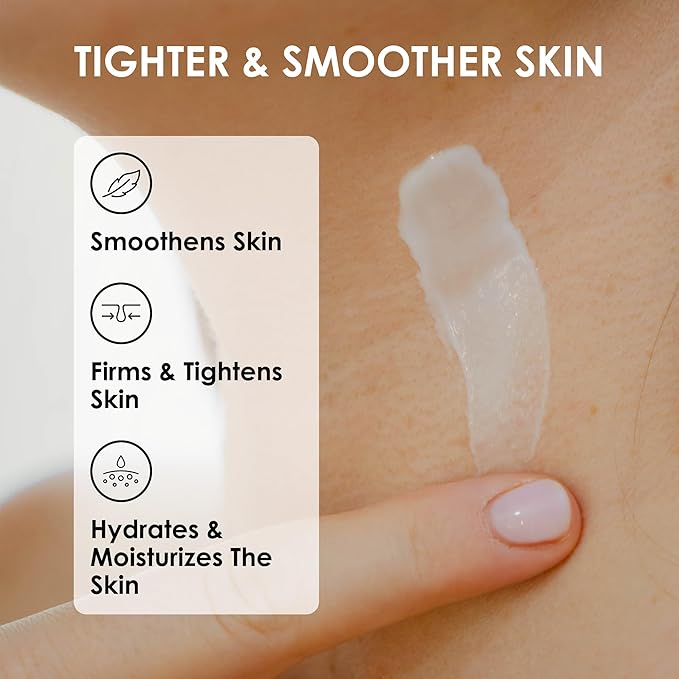 VALITIC Neck Cream for Tightening and Firming - Hyaluronic Acid, Retinol, and Vitamin C - Anti Aging Tightening & Lifting Sagging Skin Day and Night Cream