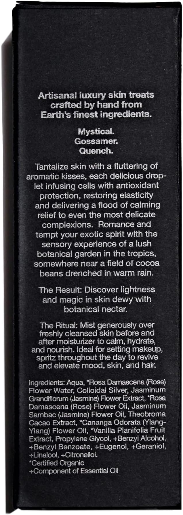 Botanical Facial Mist for All Skin Types | Refreshing Toner for Face | Face Mist to Hydrate Skin | Handmade in USA | The Jasmine Garden | 100 ml