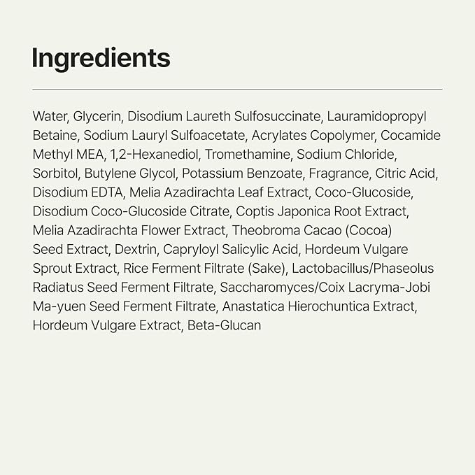 Gel-to-Foam Cleanser | Low pH Hydrating Face Wash for Dry & Sensitive Skin | Hydrates & Balances Skin | Korean Vegan Skincare (205ml/6.93 fl oz)