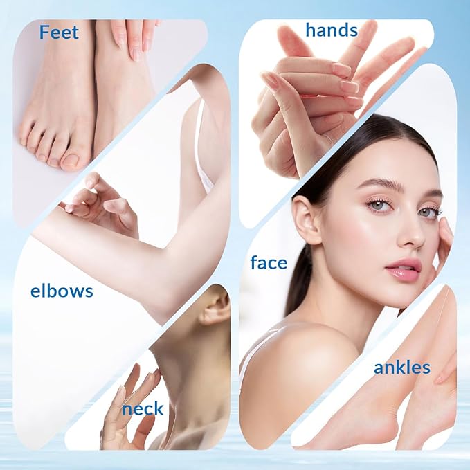 Anti Crack Foot Cream Stick, Crack Feet Prevention Stick, Foot Care Cream Roll On, Dead Skin Removal Moisturizer, Callus Remover For Dry Feet (Blue*2)