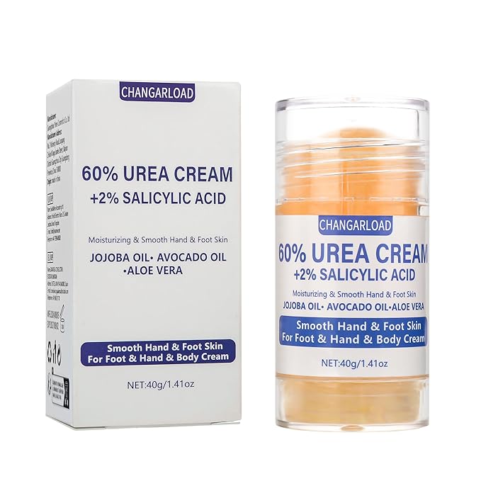 Urea Cream 60 Percent For Feet Maximum Strength - Intensive Repair Dry Cracked Skin, Urea Cream For Feet, Foot Cream For Dry Cracked Heels, 1 Pcs - 1.41 Oz