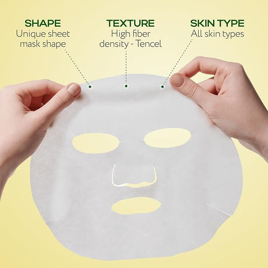 Complete Korean Face Mask Pack of 30 Hydrating Sheet Masks for All Skin Types | Refreshing, Moisturizing, Exfoliating, Anti Aging Face Masks Skincare | Vitamin C, Collagen, Retinol, Hyaluronic Acid