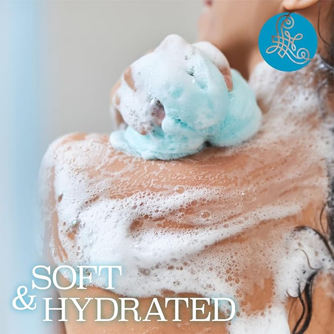 Luseta Coconut Milk Body Wash with Coconut Oil & Pomegranate -Shower Gel Body Wash for Deep Hydration, Gentle Cleansing, Soothes Skin for All Skin Types Sulfate & Paraben-Free 33.8oz