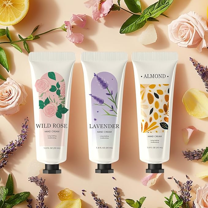 BODY & EARTH 30 Pack Hand Cream Bulk, Mini Hand Lotion, Travel Size Lotion for Women, Teacher Gifts, Bridesmaid Gifts and Bachelorette Party Favors