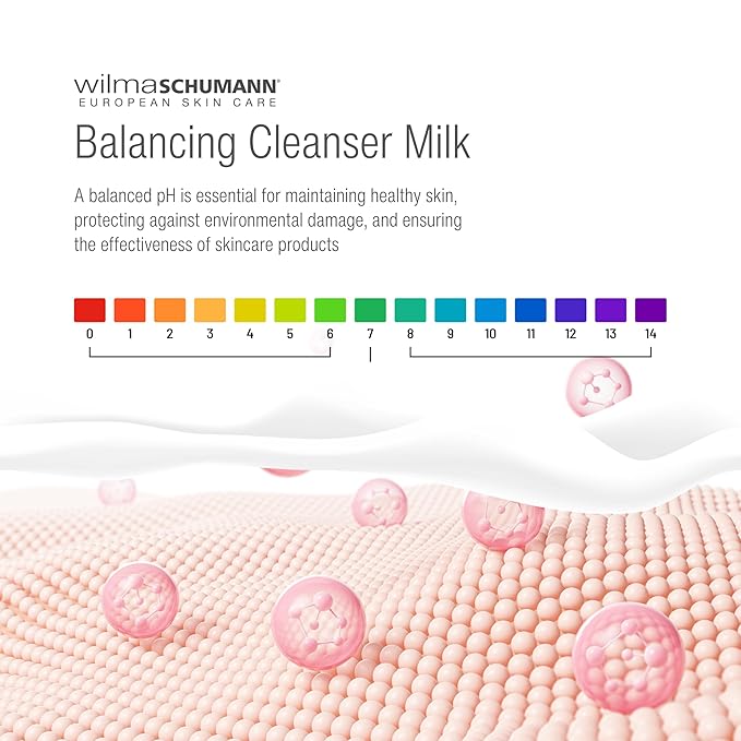 Balancing Facial Cleanser Milk, Daily Face Wash, Facial Cleanser for Normal Skin, 7 oz