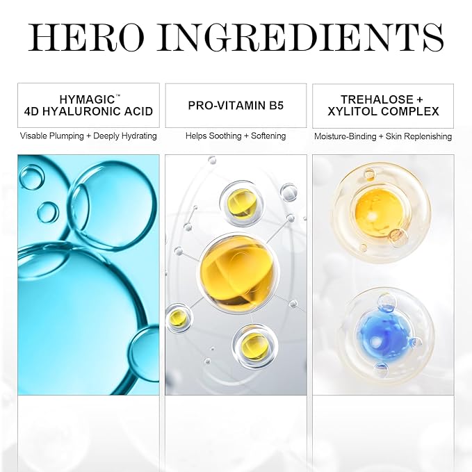 ZealSea Hyaluronic Acid Serum for Face, Hydrating Microneedling Serum, EWG Certified for Sensitive Skin, Vegan Fragrance Free Non-Comedogenic Absorb Quickly, Pure Hyaluronic Acid Anti-Aging 1 Oz