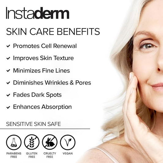 Glycolic Acid 15% Anti-Aging Wrinkle Cream- Reduces the Appearance of Fine Lines, Wrinkles, Age Spots, Dark Spots. Exfoliates, Smoothes Skin Texture, Tone & Improves Dull Looking Complexion.