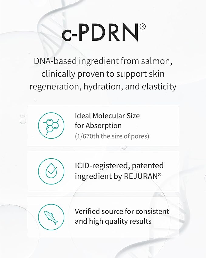 REJURAN® Nutritive Cream, c-PDRN® – Salmon DNA Facial Moisturizer for Nourishing, Deep Hydrating. Achieve Radiant, Youthful Glass Skin. Korean Skincare, Clinically Developed (1.69 fl oz)