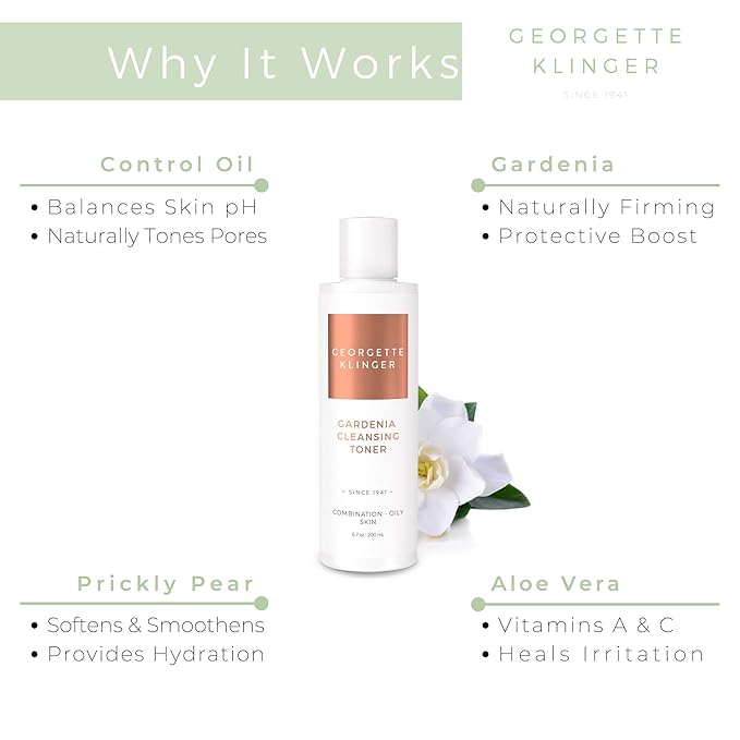 Georgette Klinger Gardenia Balancing Face Toner - 6.7 oz
