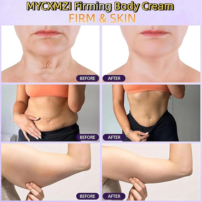 MYCXMZI】 Toning Whip for Women - Belly Firming & Tightening Cream, Body Toning Cream for Stomach, Arms & Thighs, Slimming Moisturizer with Fast Absorbing Formula (4)