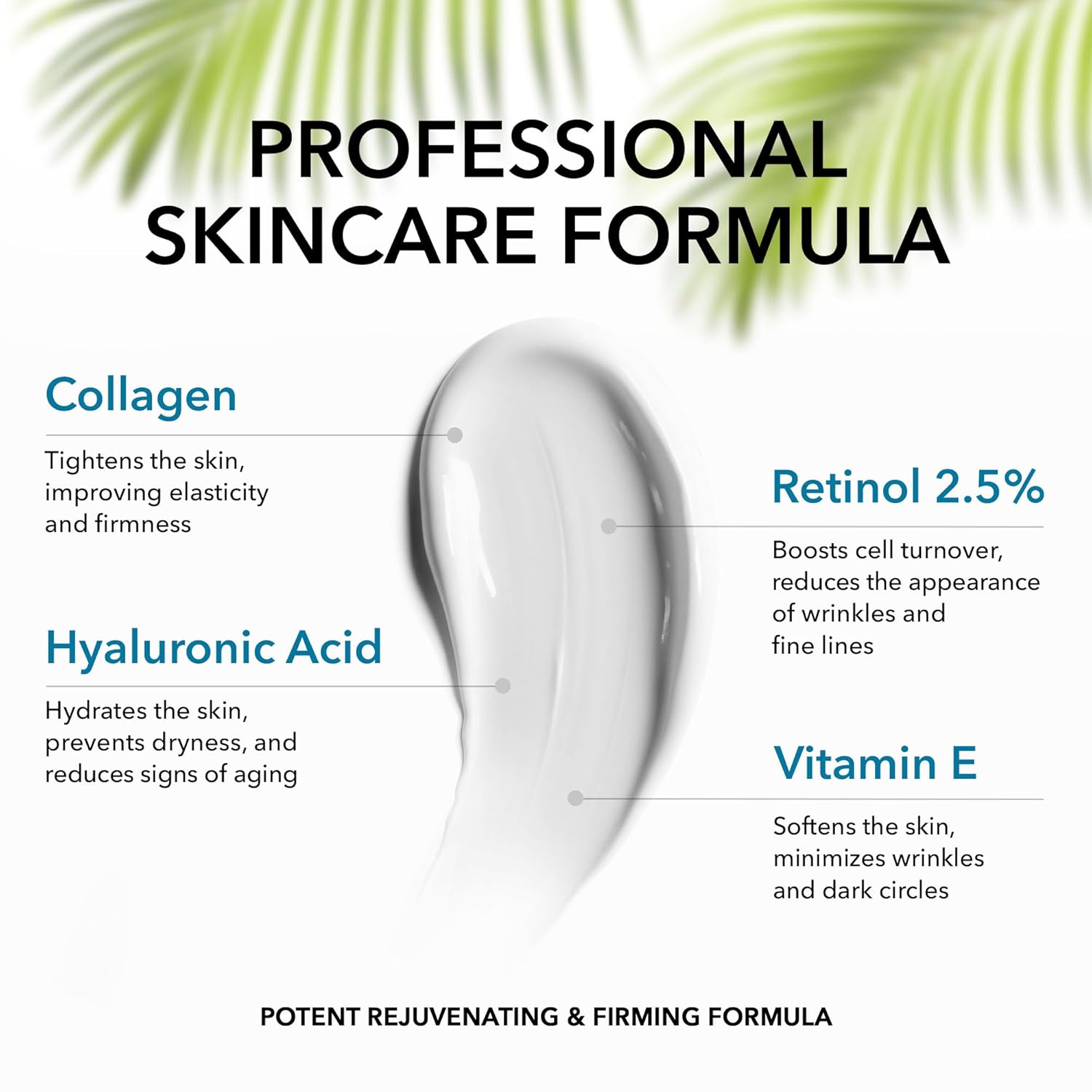Collagen Retinol Face Cream with Hyaluronic Acid – Anti-Aging Moisturizer