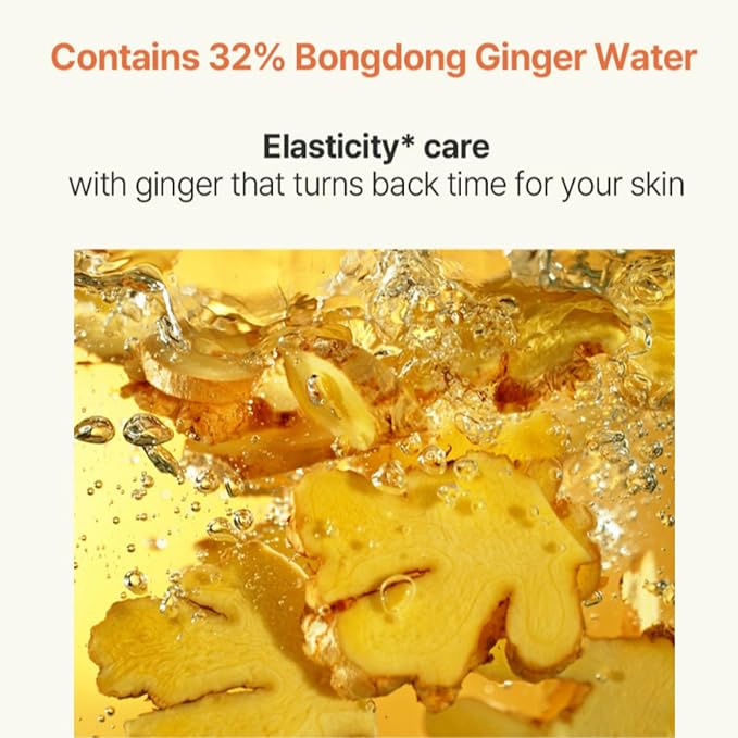 [BONAJOUR] Ginger Aqua Relief Cream, Gentle Exfoliation and Soothing