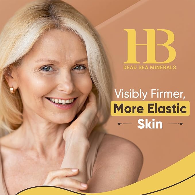 HB Lifting & Firming Silk Serum for Face - Contains Sea Minerals Anti Aging Face Serum for Men & Women Collagen Gotu Kola