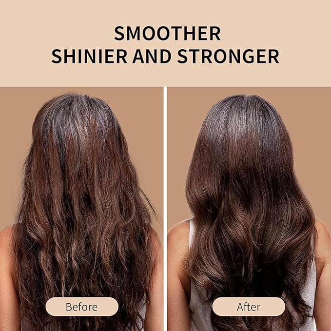 Hair Treatment Serum - 40 Hair Care Capsules - Hair Growth Serum - With Argan Macadamia & Avocado Oils - Vitamins A, E, & Pro B5 - Conditioner for Women & Men