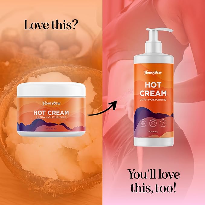 Hot Firming Lotion Sweat Enhancer - Skin Tightening Cream for Stomach Fat and Cellulite - Sweat Cream for Better Workout Results - Long Lasting Moisturizing Pre and Post Workout Massage Lotion