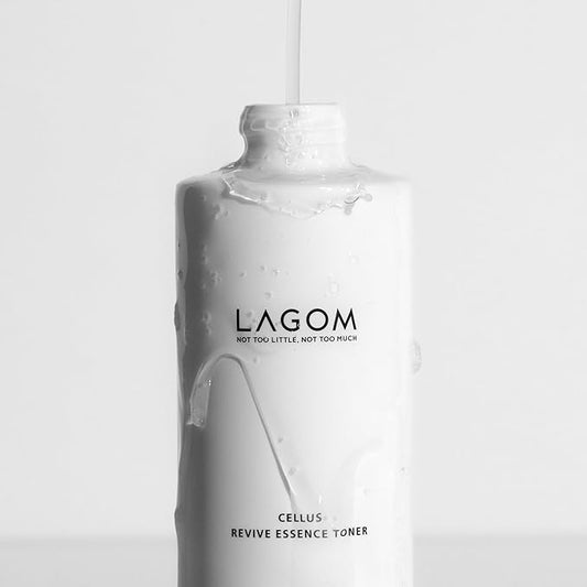 LAGOM Cellus Revive Essence Toner for Natural Replenishment with 3-Layer Hyaluronic Acid,Face Calming, Soothing, All Skin 6.76 Fl Oz