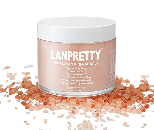 Scalp Scrub & Exfoliator with Mineral Salt | Deep Cleansing & Oil Control | Flake-Free Scalp Treatment for Itch Relief & Smoother Hair | 8.82 oz