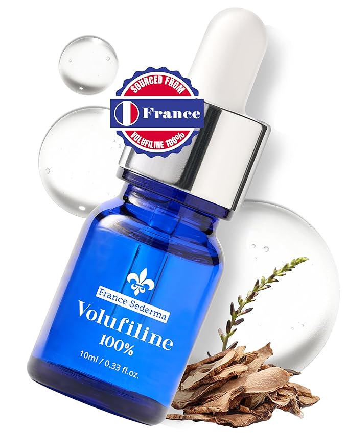 100% Volufiline Serum Skincare – Advanced Firming & Lifting Facial Ampoule from France Sederma, Intense Hydration & Skin Rejuvenation for Youthful, Perfect for Layering & DIY, 0.33 fl.oz (10ml)
