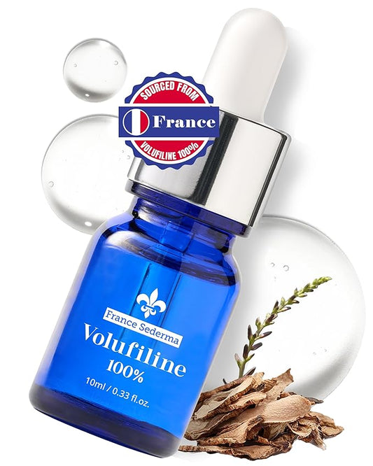 100% Volufiline Serum Skincare – Advanced Firming & Lifting Facial Ampoule from France Sederma, Intense Hydration & Skin Rejuvenation for Youthful, Perfect for Layering & DIY, 0.33 fl.oz (10ml)