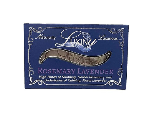 Luxiny Natural Soap Bar, Rosemary Lavender Handmade Body Soap and Bath Soap Bar is Palm Oil Free, Vegan Castile Soap with Essential Oil for All Skin Types Including Sensitive Skin (Single)
