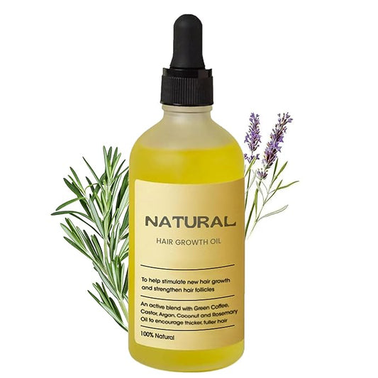 Hair Growth Oil，hair Growth Serum，100% Natural Rosemary Oil ，Improve Your Scalp Health & Forces Hair Growth Naturally Inunder (1PCS)